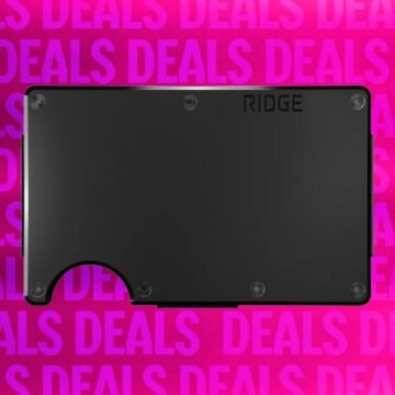 Go Minimal—the Ridge Wallet is 20 Percent Off Right Now
